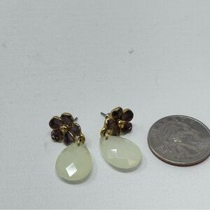 Vintage flower earrings